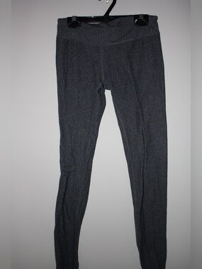 Ivivva Kid’s Gray Herringbone Leggings